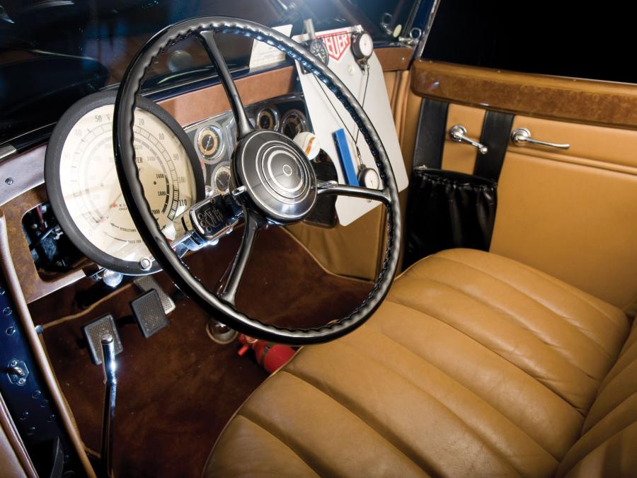 Интерьер Packard Super Eight Coupe Roadster 1934 года  (фото 36 из 38)